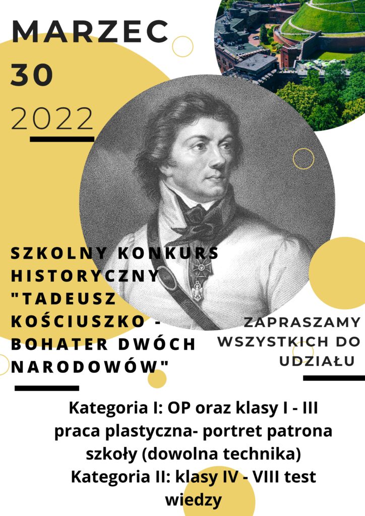 Konkurs Tadeusz Kosciuszko