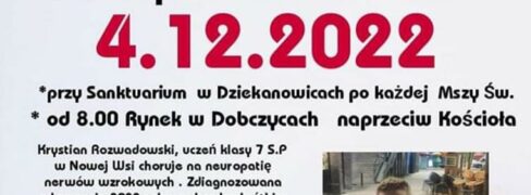 Kiermasz ciast dla naszego ucznia