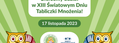 17.11.2023 XIII Światowy Dzień Tabliczki Mnożenia