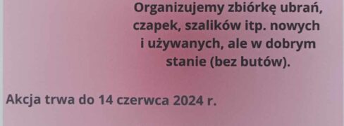 Akcja charytatywna „Otwórz szafę dla Hospicjum”