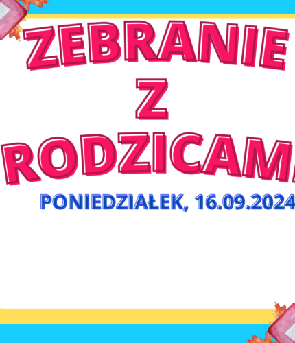 Zebranie z Rodzicami