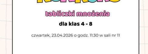 Konkurs tabliczki mnożenia