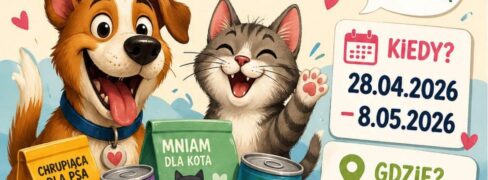 Zbiórka karmy dla psów i kotów